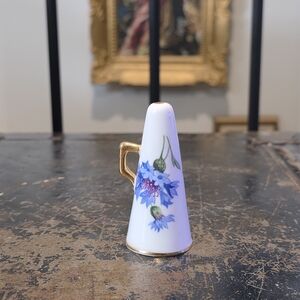 Hammersley Cornflower Miniature Shaker/Creamer - Bone China England Gold Gilt